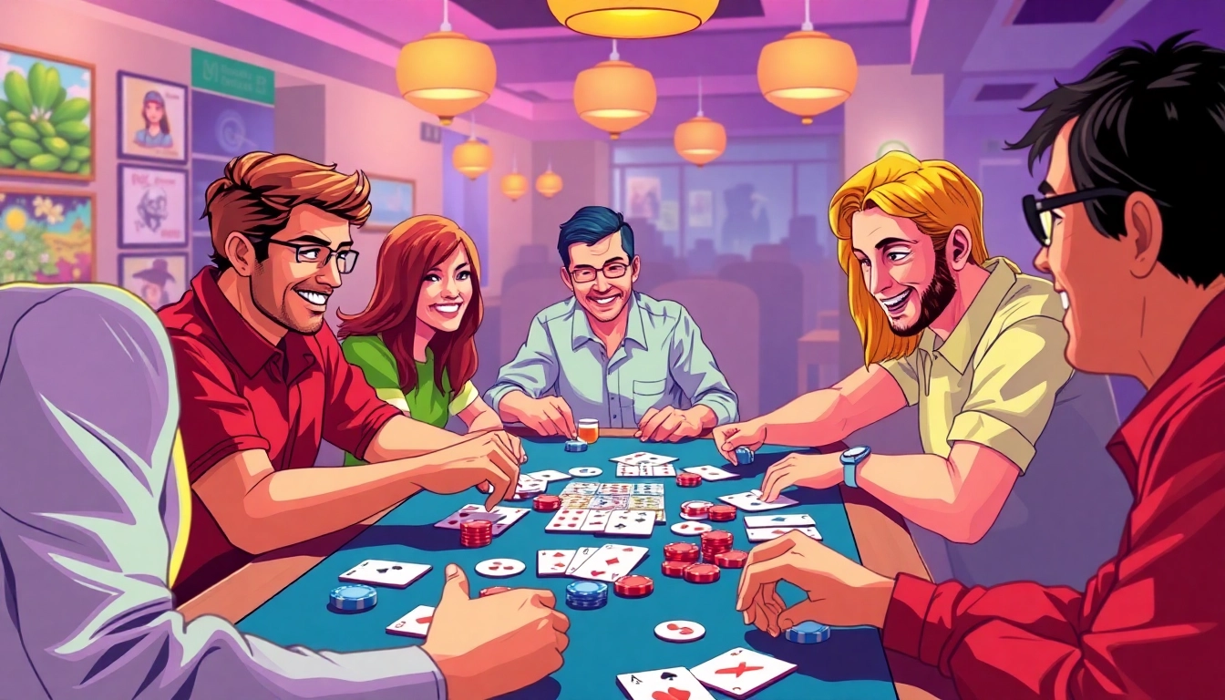 Experience the thrill of Rummy Wealth as players immerse in an exciting game night.