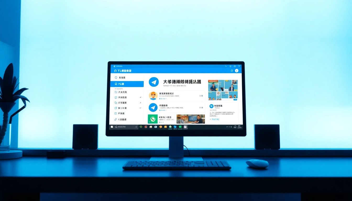 View the Telegram电脑版中文 interface highlighting its user-friendly features and capabilities.
