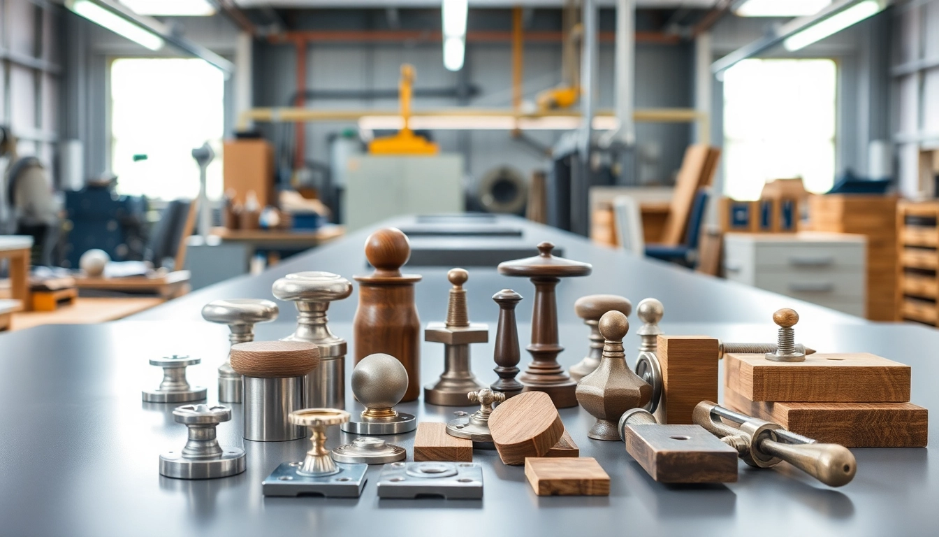 Showcasing furniture hardware manufacturers in a vibrant and modern manufacturing workspace.
