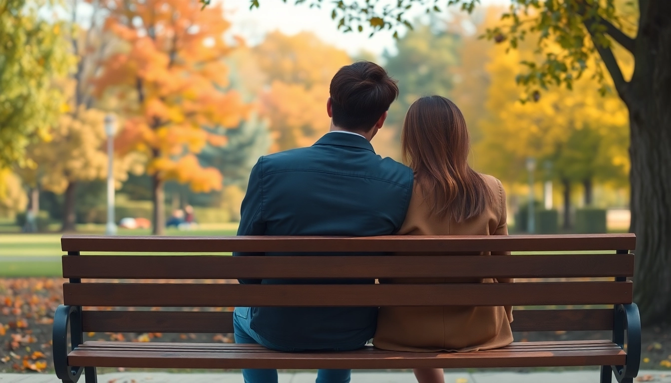Emotions during a relationship breakup reflected in a couple's expressions.