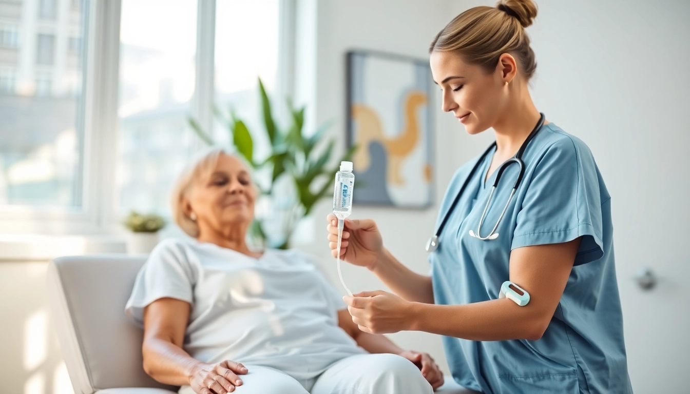 Experience NAD IV therapy near me with professional care in a serene setting.