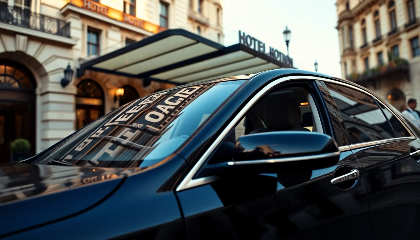 Experience a professional london chauffeur in a luxury sedan in London.