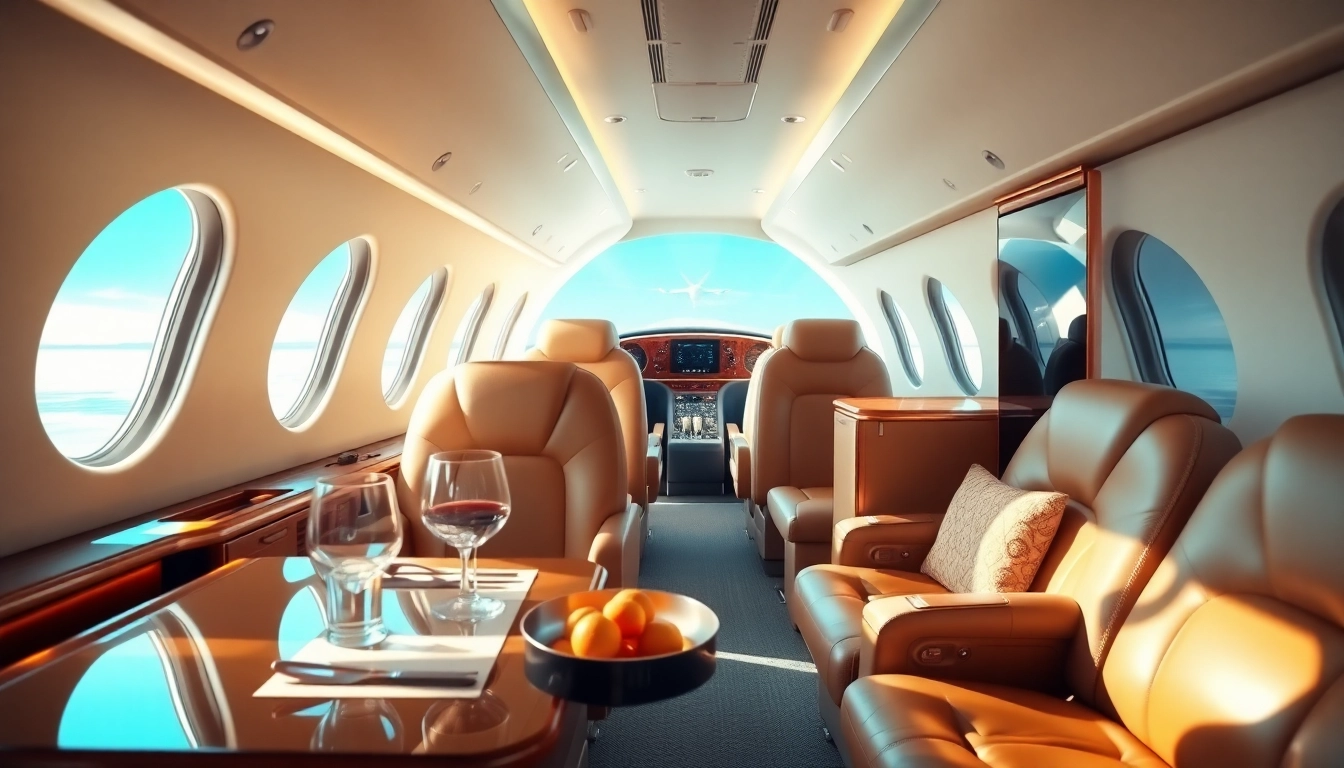 Experience the exclusive private jet membership featuring luxury seating and premium amenities.