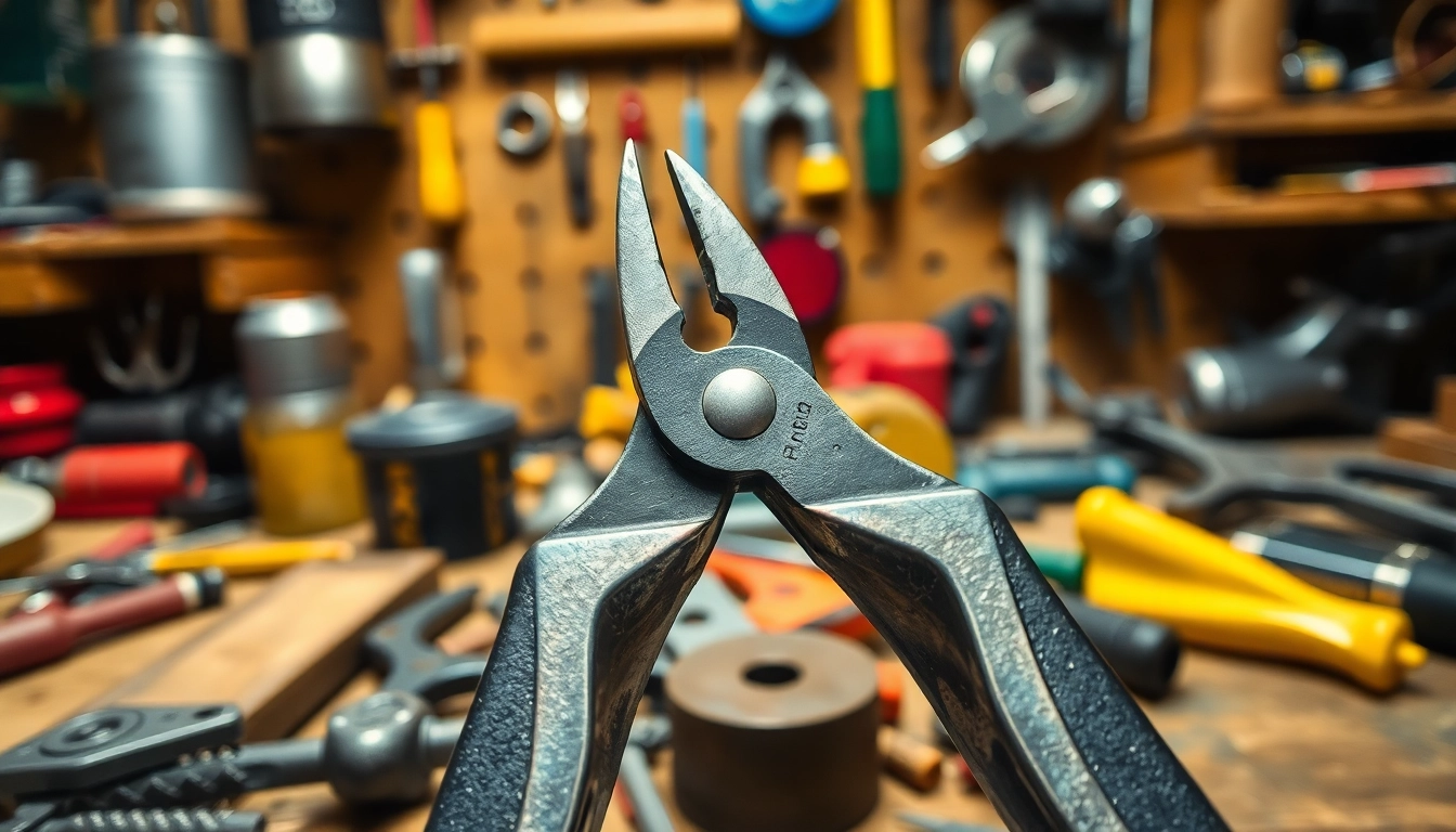 Utiliza la tenaza Mister Worker para cortar y moldear alambres en proyectos manuales.