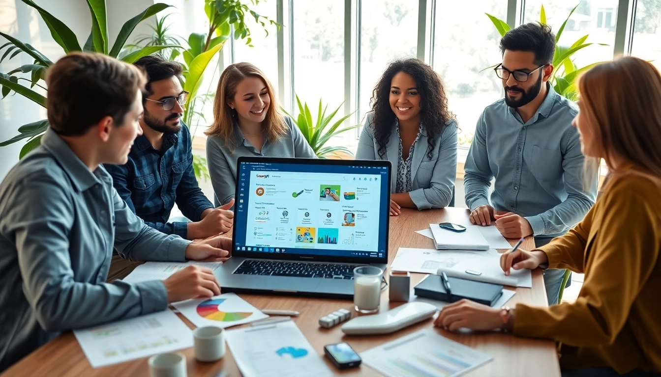 Explore wholesale products to sell on Amazon with a team strategizing in a vibrant office.