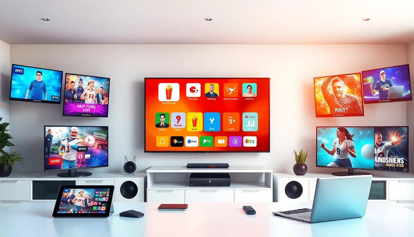 Accéder au Code iptv gratuit via un concept moderne d'interface numérique dynamique.