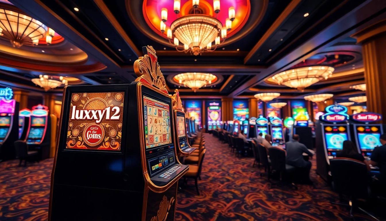 Disfruta del emocionante juego en luxury12 en un entorno de casino lujoso y vibrante.